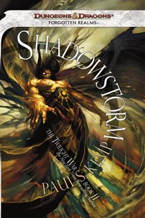 Book cover: Shadowstorm (Book 2 of The Twilight War) by Paul S. Kemp (preview)