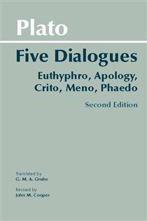 Book cover: Plato: Five Dialogues, by Plato (preview)