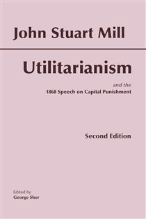 Book cover: Utilitarianism, by John Stuart Mill (preview)