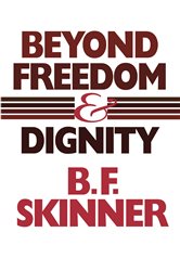 Book cover: Beyond Freedom and Dignity, by B. F. Skinner (preview)