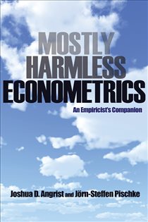 Book cover: Mostly Harmless Econometrics, by Joshua D. Angrist (preview)
