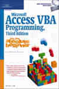 Book cover: Microsoft Access VBA Programming for the Absolute Beginner, by Michael Vine (preview)