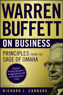 Book cover: Warren Buffett on Business, by Warren Buffett (preview)