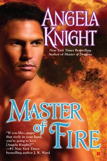 Book cover: Master of Fire (Book 6 of Mageverse) by Angela Knight (preview)