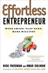Book cover: Effortless Entrepreneur, by Nick Friedman (preview)