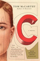 Book cover: C, by Tom McCarthy (preview)
