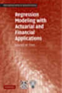 Book cover: Regression Modeling with Actuarial and Financial Applications, by Edward W. Frees (preview)