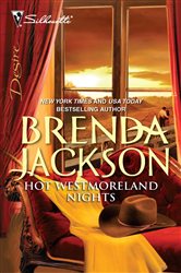 Book cover: Hot Westmoreland Nights (Book 18 of The Westmorelands) by Brenda Jackson (preview)