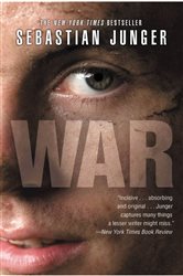 Book cover: WAR, by Sebastian Junger (preview)