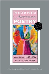 Book cover: The Best of the Best American Poetry, by David Lehman (preview)