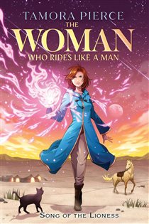 Book cover: The Woman Who Rides Like a Man, by Tamora Pierce (preview)