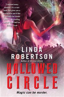 Book cover: Hallowed Circle, by Linda Robertson (preview)