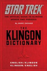 Book cover: The Klingon Dictionary, by Marc Okrand (preview)