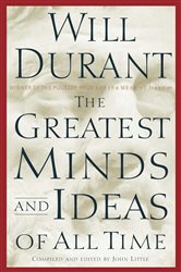 Book cover: The Greatest Minds and Ideas of All Time, by Will Durant (preview)