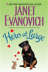 Book cover: Hero at Large, by Janet Evanovich (preview)