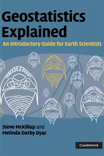 Book cover: Geostatistics Explained, by Steve McKillup (preview)