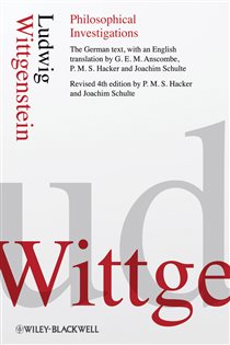 Book cover: Philosophical Investigations, by Ludwig Wittgenstein (preview)