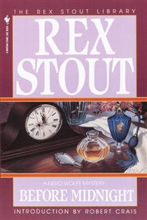 Book cover: Before Midnight (Book 25 of Nero Wolfe) by Rex Stout (preview)
