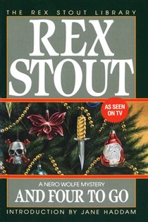 Book cover: And Four to Go (Book 30 of Nero Wolfe) by Rex Stout (preview)