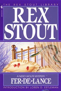 Book cover: Fer-de-Lance (Book 1 of Nero Wolfe) by Rex Stout (preview)