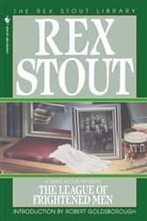 Book cover: The League of Frightened Men (Book 2 of Nero Wolfe) by Rex Stout (preview)