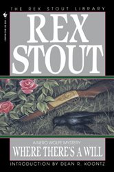 Book cover: Where There's a Will (Book 8 of Nero Wolfe) by Rex Stout (preview)