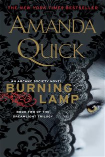 Book cover: Burning Lamp (Book 8 of An Arcane Society Novel) by Amanda Quick (preview)