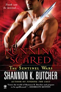 Book cover: Running Scared (Book 3 of The Sentinel Wars) by Shannon K. Butcher (preview)
