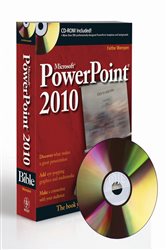 Book cover: PowerPoint 2010 Bible, by Faithe Wempen (preview)