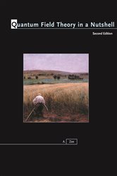Book cover: Quantum Field Theory in a Nutshell, by Anthony Zee (preview)