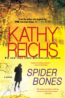 Book cover: Spider Bones, by Kathy Reichs (preview)