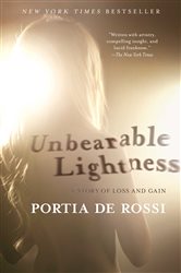 Book cover: Unbearable Lightness, by Portia de Rossi (preview)