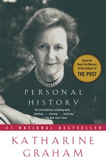 Book cover: Personal History (Pulitzer Prize Winner), by Katharine Graham (preview)