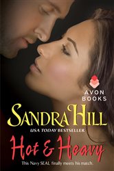 Book cover: Hot & Heavy (Book 5 of Viking II) by Sandra Hill (preview)