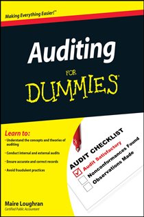 Book cover: Auditing For Dummies, by Maire Loughran (preview)