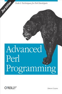 Book cover: Advanced Perl Programming, by Simon Cozens (preview)