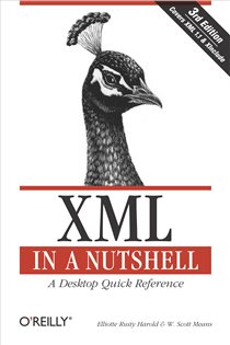 Book cover: XML in a Nutshell, by Elliotte Rusty Harold (preview)