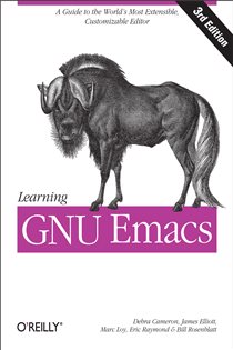 Book cover: Learning GNU Emacs, by Debra Cameron (preview)