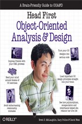 Book cover: Head First Object-Oriented Analysis and Design, by Brett McLaughlin (preview)