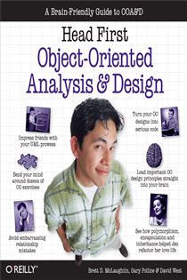 Book cover: Head First Object-Oriented Analysis and Design, by Brett McLaughlin (preview)