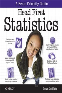 Book cover: Head First Statistics, by Dawn Griffiths (preview)