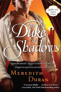 Book cover: The Duke of Shadows, by Meredith Duran (preview)