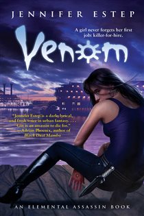 Book cover: Venom, by Jennifer Estep (preview)