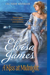 Book cover: A Kiss at Midnight (Book 1 of Fairy Tales) by Eloisa James (preview)