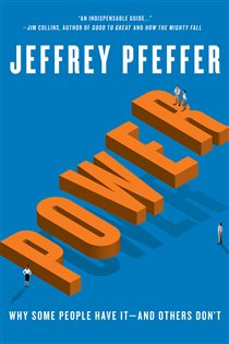 Book cover: Power, by Jeffrey Pfeffer (preview)