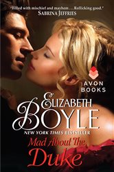 Book cover: Mad About the Duke, by Elizabeth Boyle (preview)