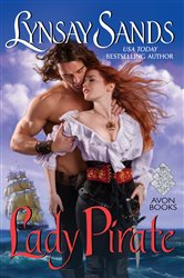 Book cover: Lady Pirate, by Lynsay Sands (preview)