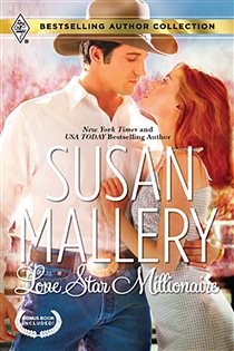 Book cover: Lone Star Millionaire, by Susan Mallery (preview)
