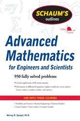 Book cover: Schaum's Outline of Advanced Mathematics for Engineers and Scientists, by Murray R. Spiegel (preview)