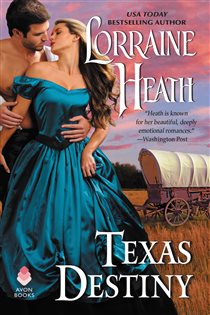 Book cover: Texas Destiny (Book 1 of Texas Trilogy) by Lorraine Heath (preview)